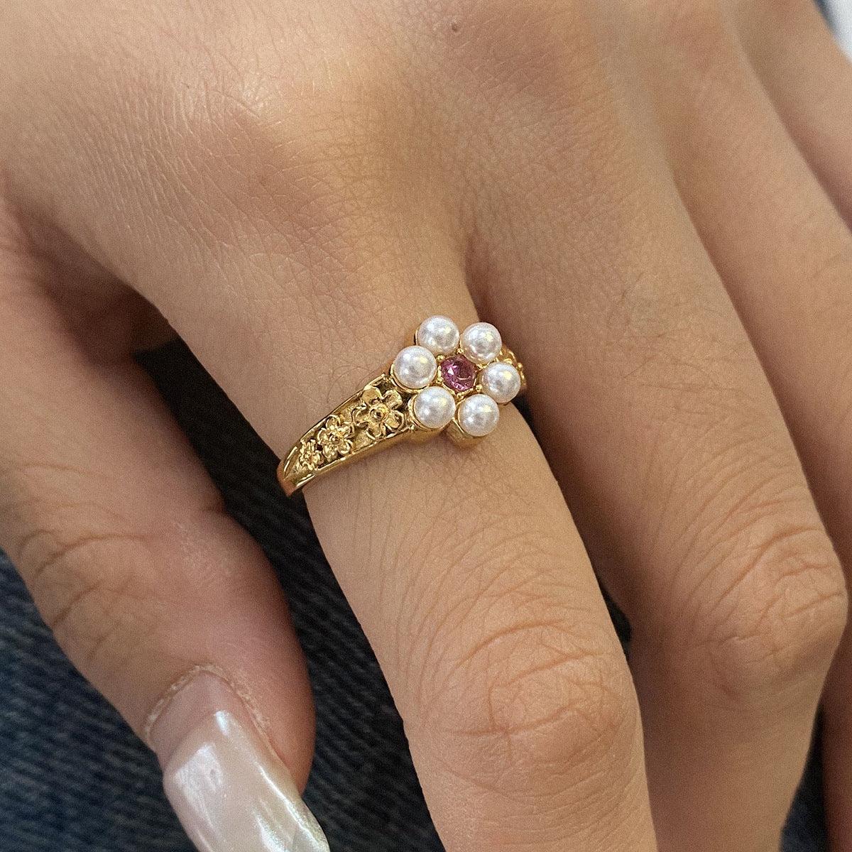 [Amore]Thalia Freshwater Pearl Ring