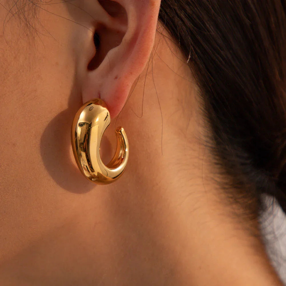[Amore]Alice Gold Earrings