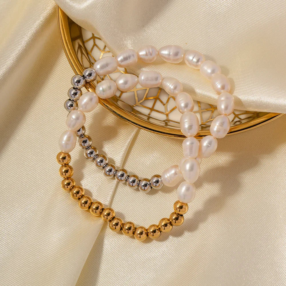 [Amore]Margaux Freshwater Pearl Bracelet