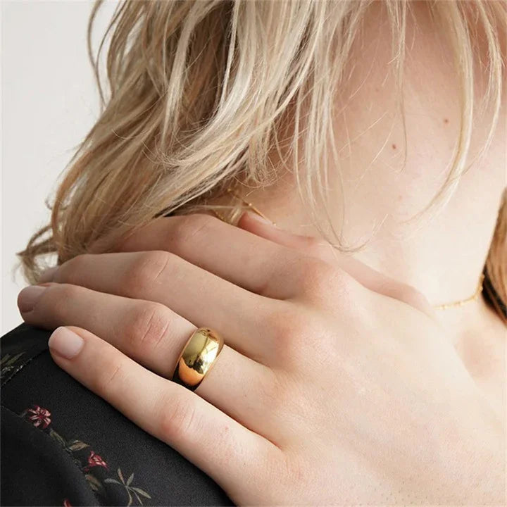 [Amore]Lyra Gold Ring