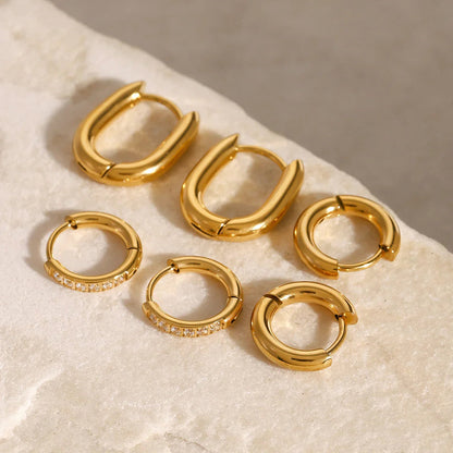 [Amore]Florielle Staple Hoops Bundle