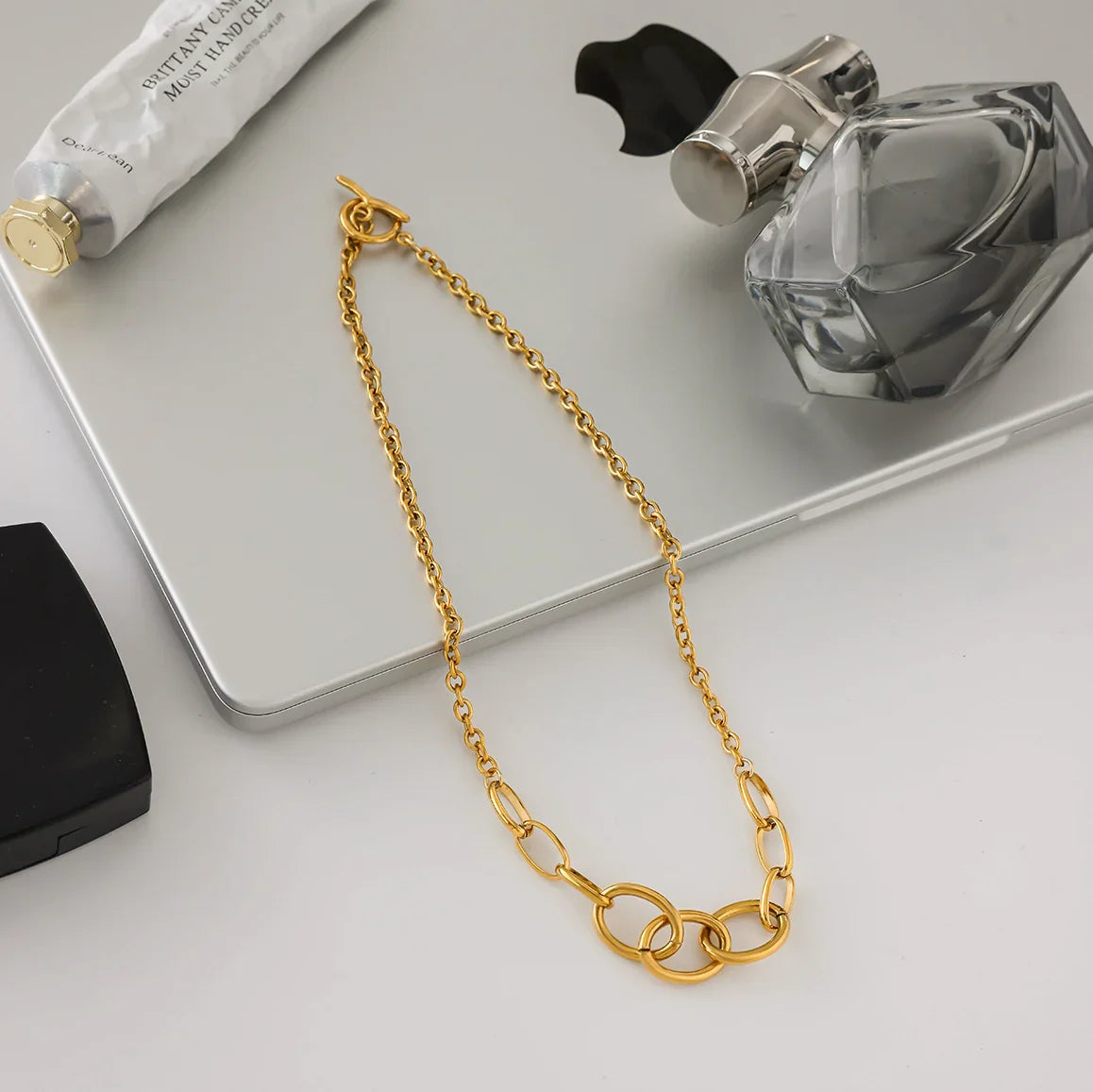 [Amore]Renelle Gold Chain Necklace