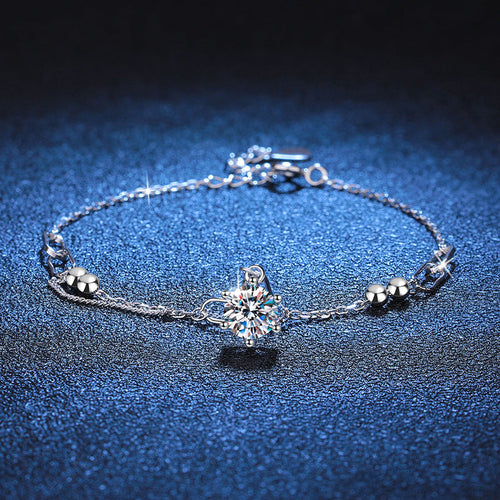 [Amore]CLASSIC SOLITAIRE MOISSANITE BRACELET
