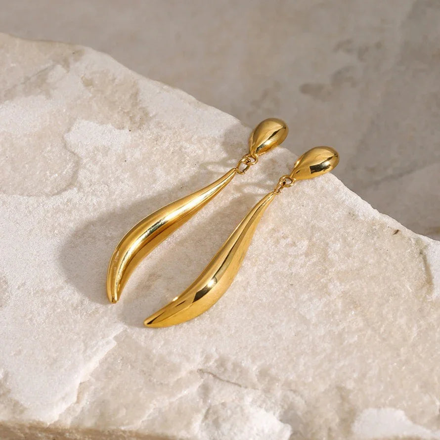 [Amore]Aspen Gold Earrings