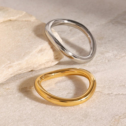 [Amore]Miley Gold & Silver Layered Rings