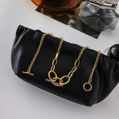 [Amore]Renelle Gold Chain Necklace