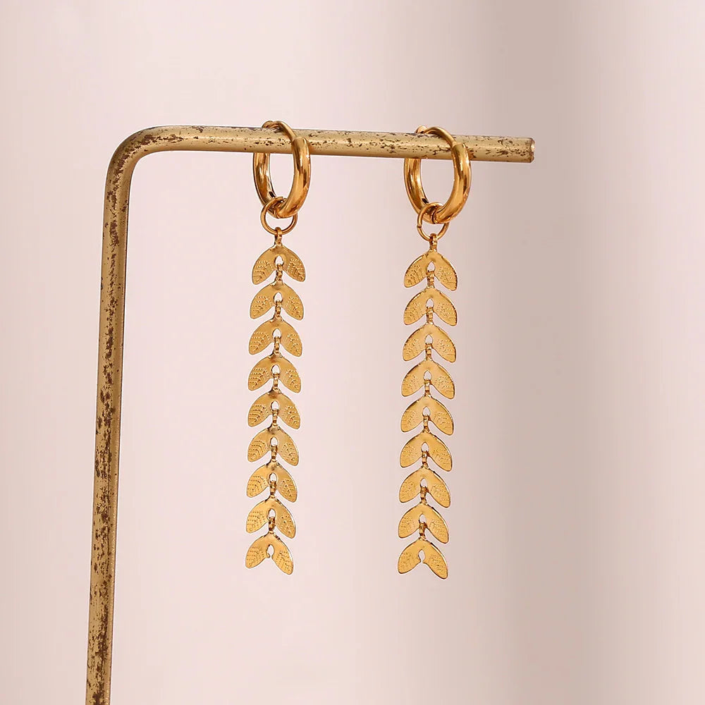 [Amore]Faith Fishtail Earrings