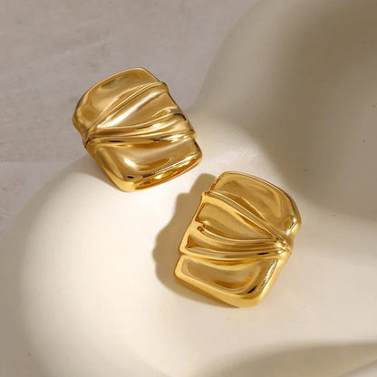 [Amore]Evette Gold Earrings
