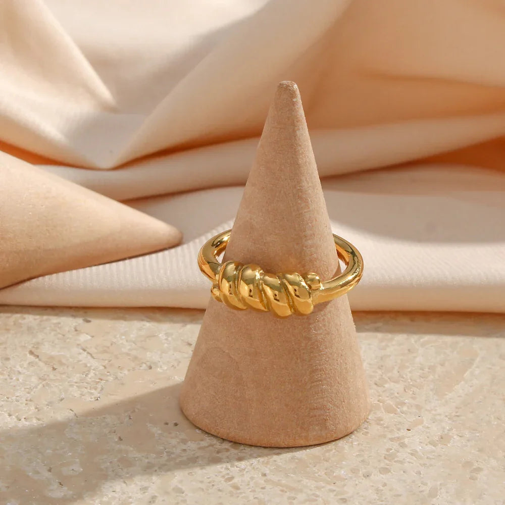 [Amore]Lacrima Gold Ring