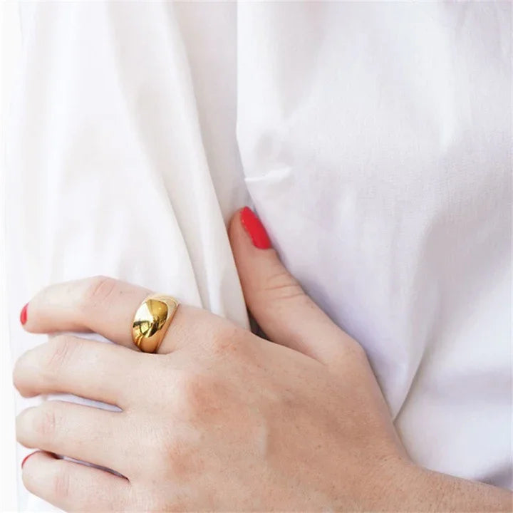 [Amore]Lyra Gold Ring
