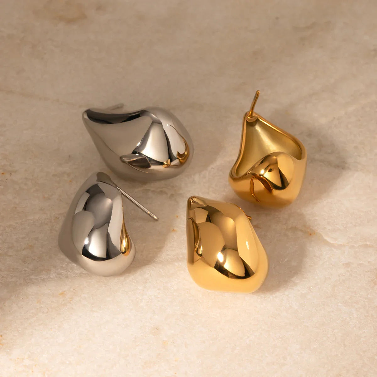 [Amore]Selena Gold Earrings