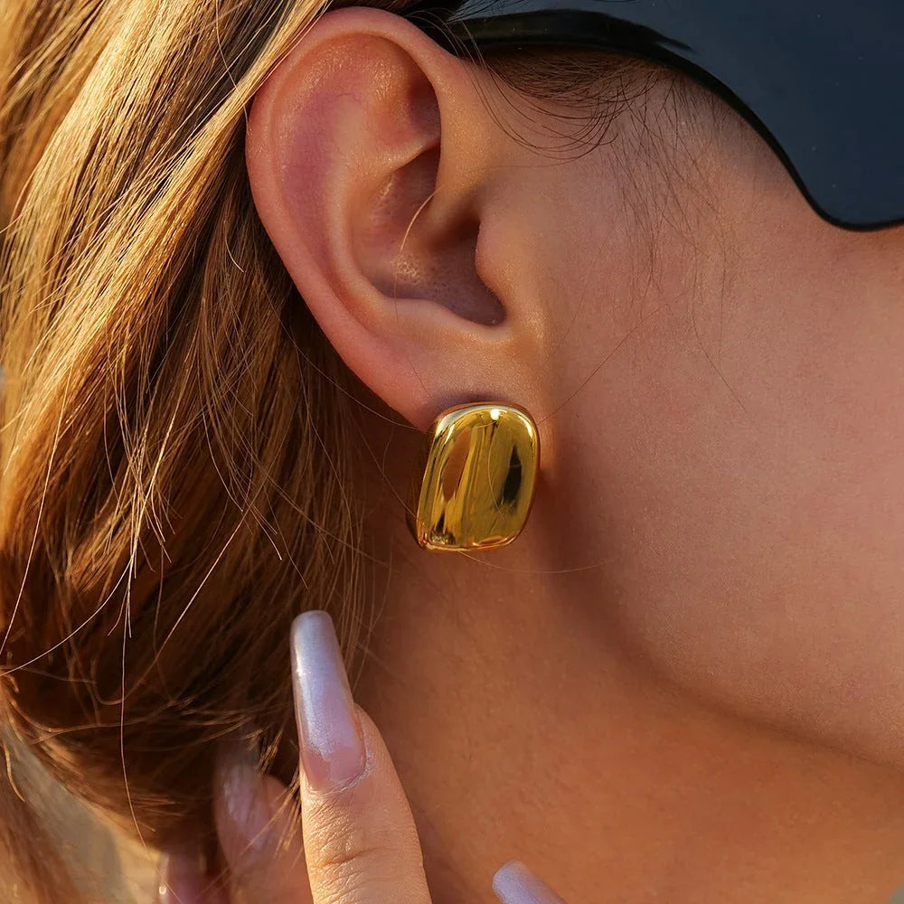 [Amore]Suzy Gold Earrings