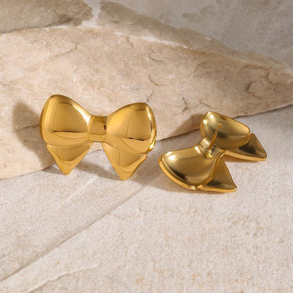 [Amore]Regina Bow Earrings