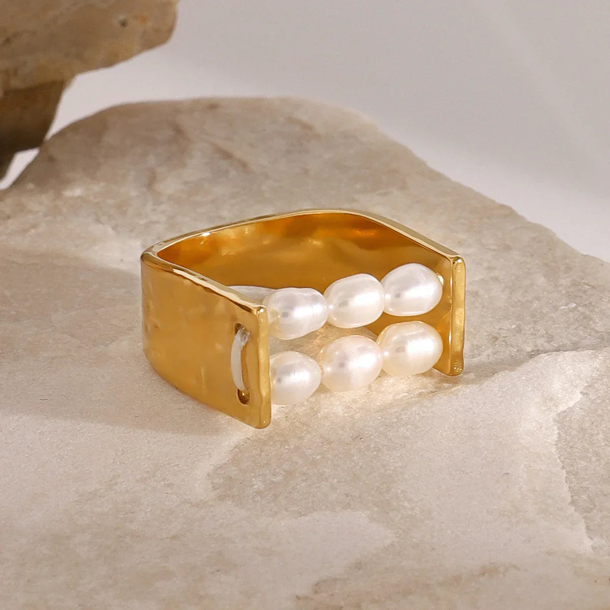 [Amore]Elliana Pearl Ring