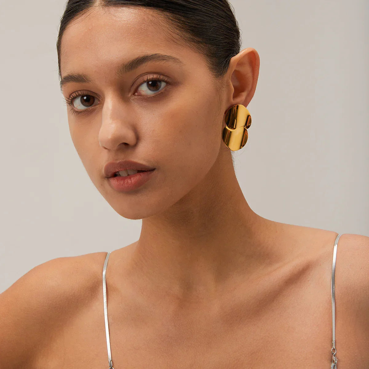 [Amore]Mireille Gold Earrings