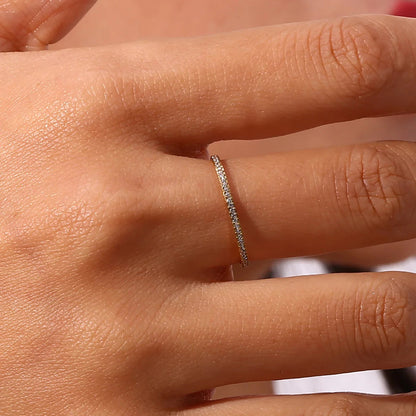 [Amore]Zarra Paved Gold Ring