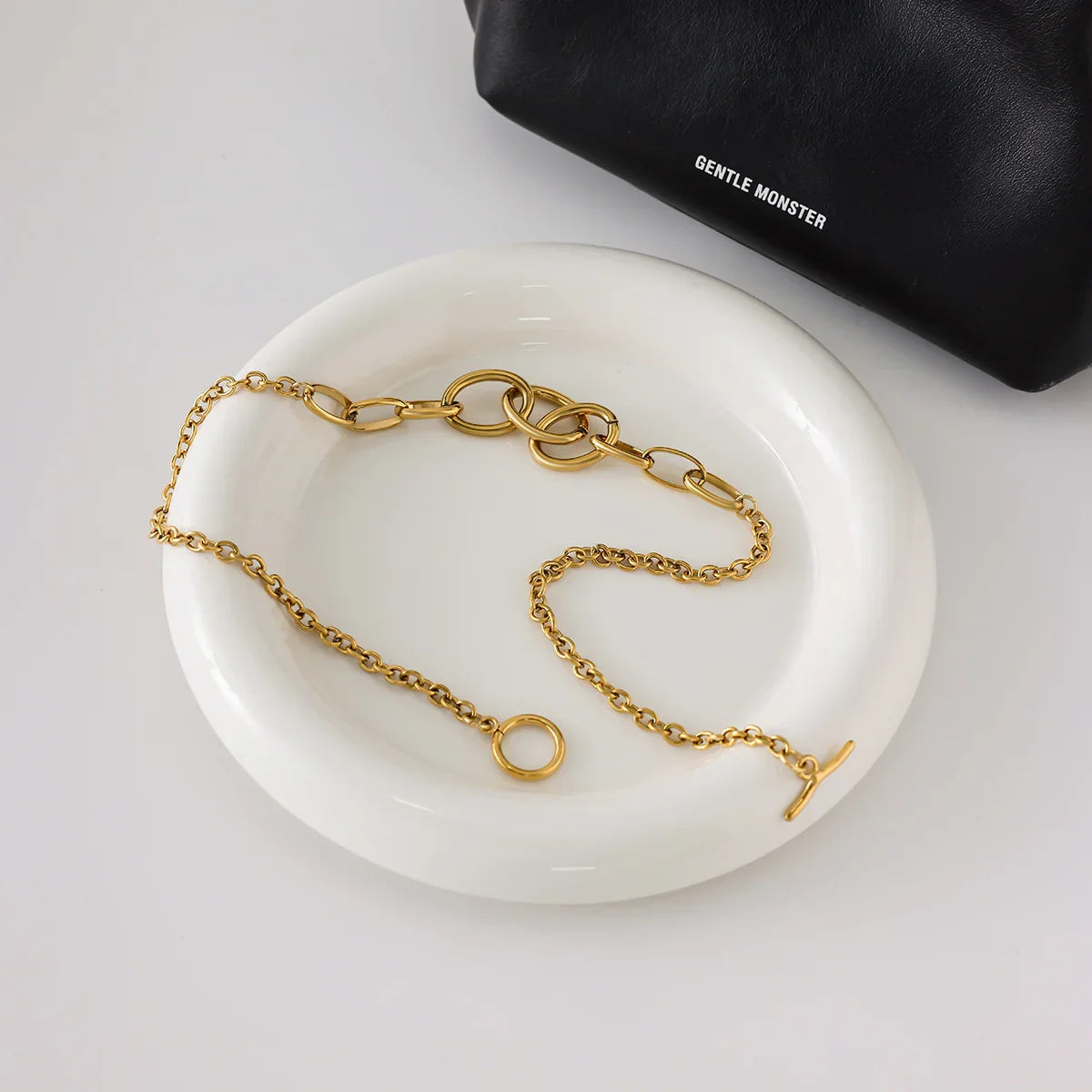 [Amore]Renelle Gold Chain Necklace