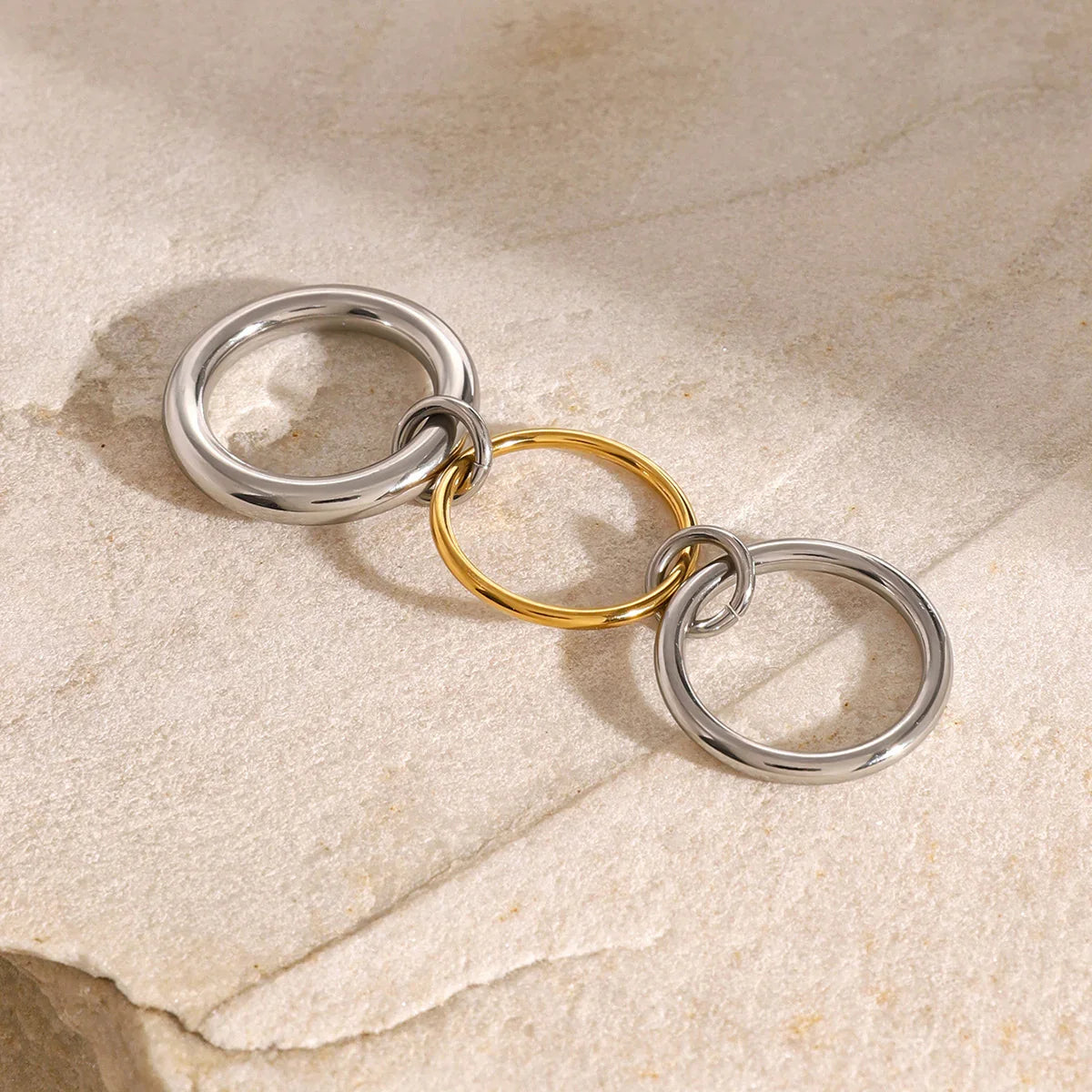 [Amore]Canaria Stacked Ring