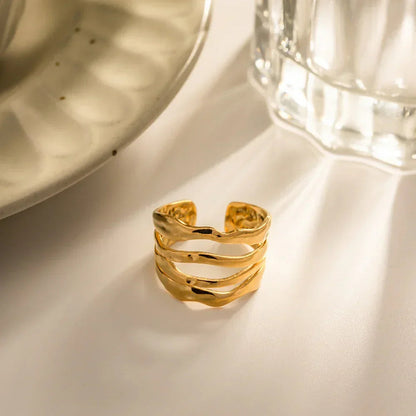 [Amore]Cass Gold Ring