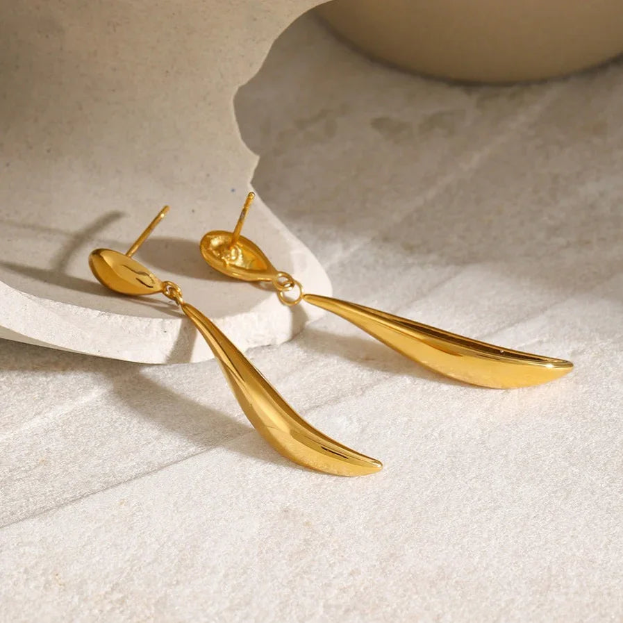 [Amore]Aspen Gold Earrings
