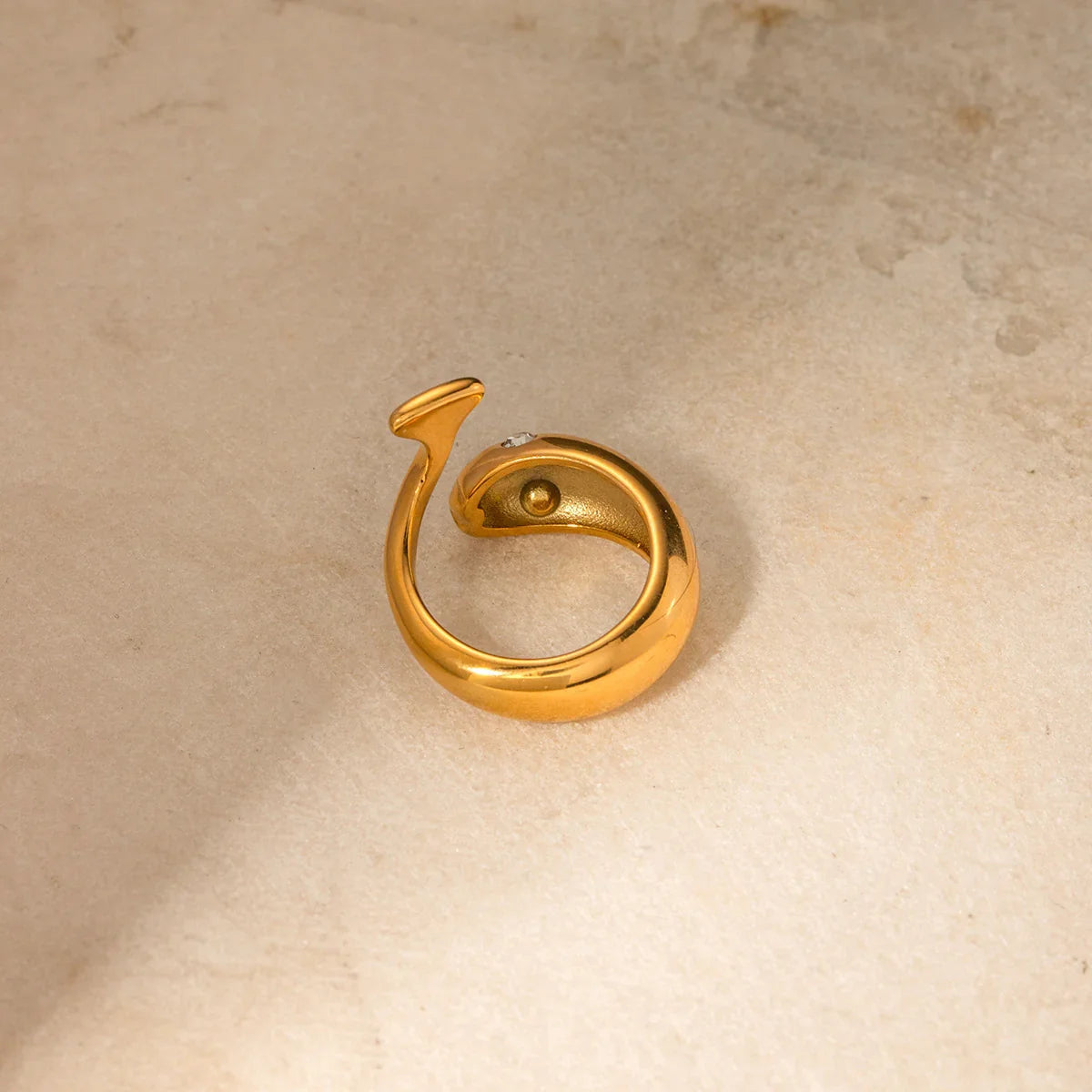 [Amore]Etta Gold Serpent Ring