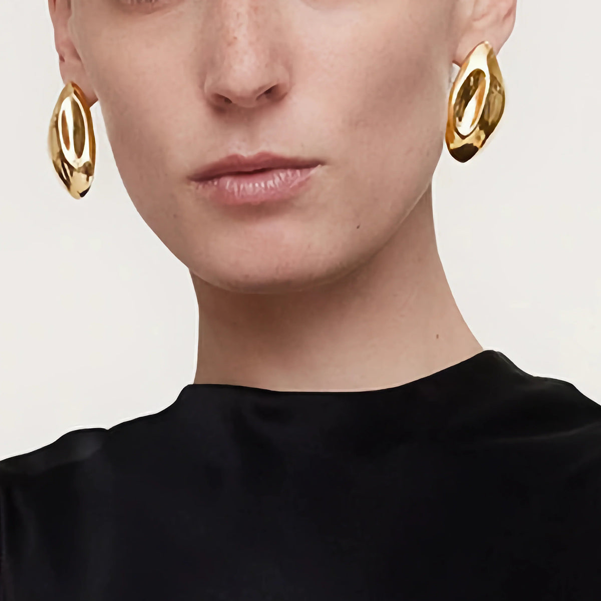 [Amore]Zinnia Gold Earrings