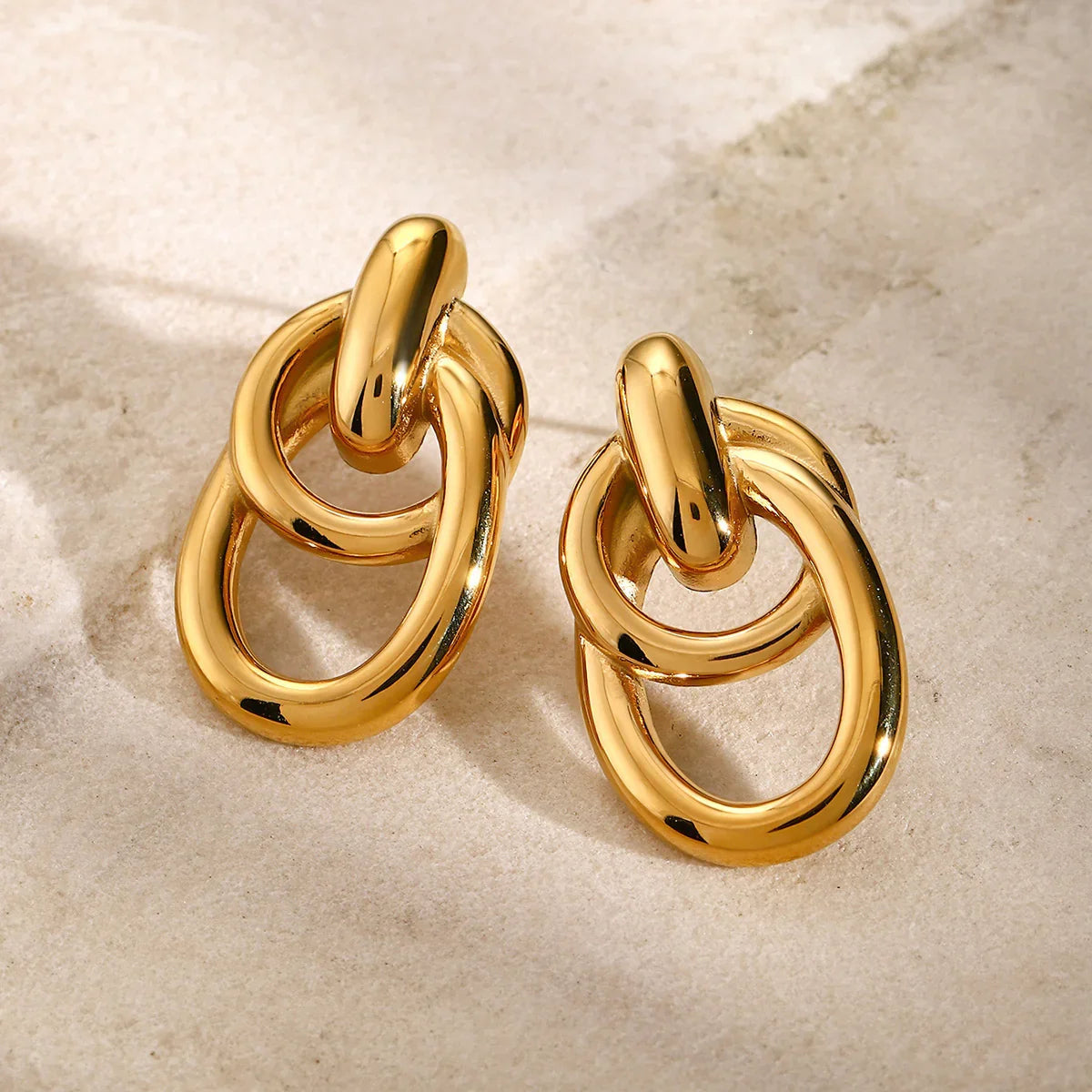 [Amore]Amarelda Gold Earrings