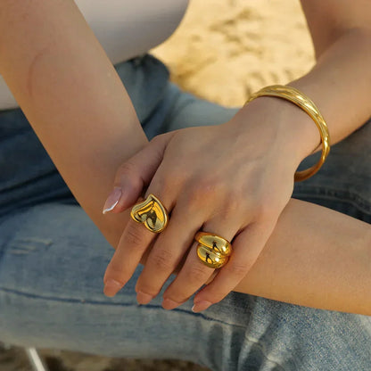[Amore]Carys Gold Ring