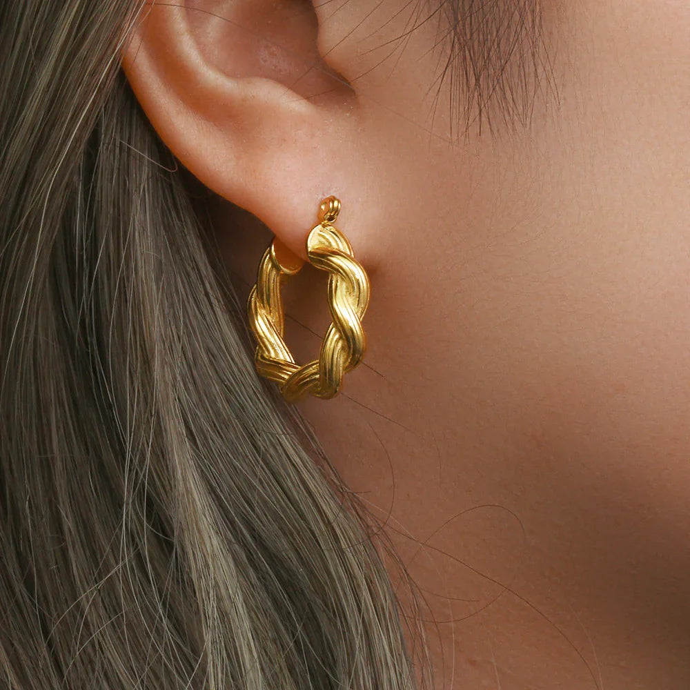 [Amore]Layla Hoop Earrings