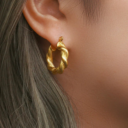 [Amore]Layla Hoop Earrings