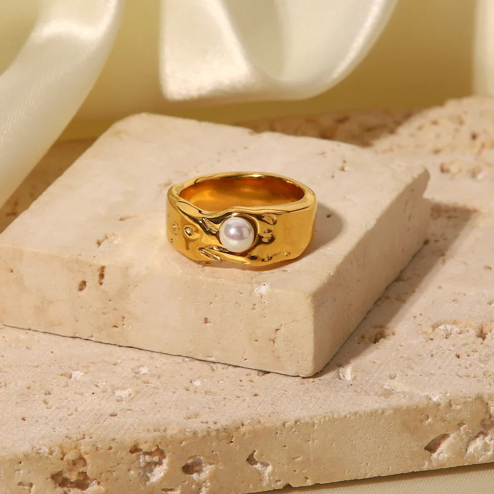 [Amore]Cerulia Freshwater Pearl Ring