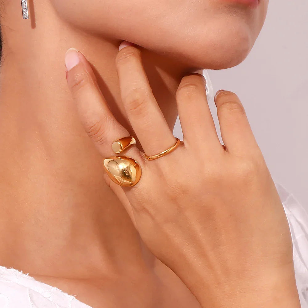 [Amore]Rosie Gold Ring