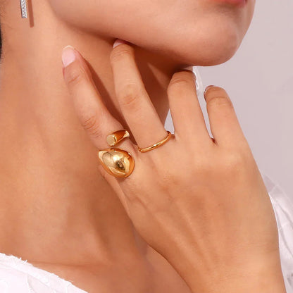 [Amore]Rosie Gold Ring