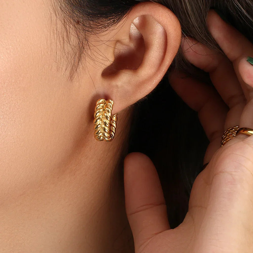 [Amore]Arabella Braid Earrings