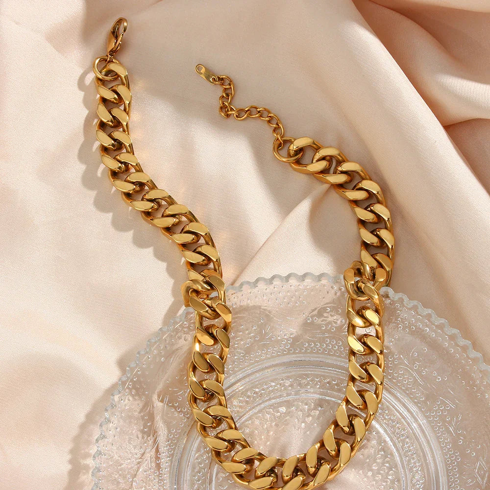 [Amore]Gianna Chunky Chain Necklace