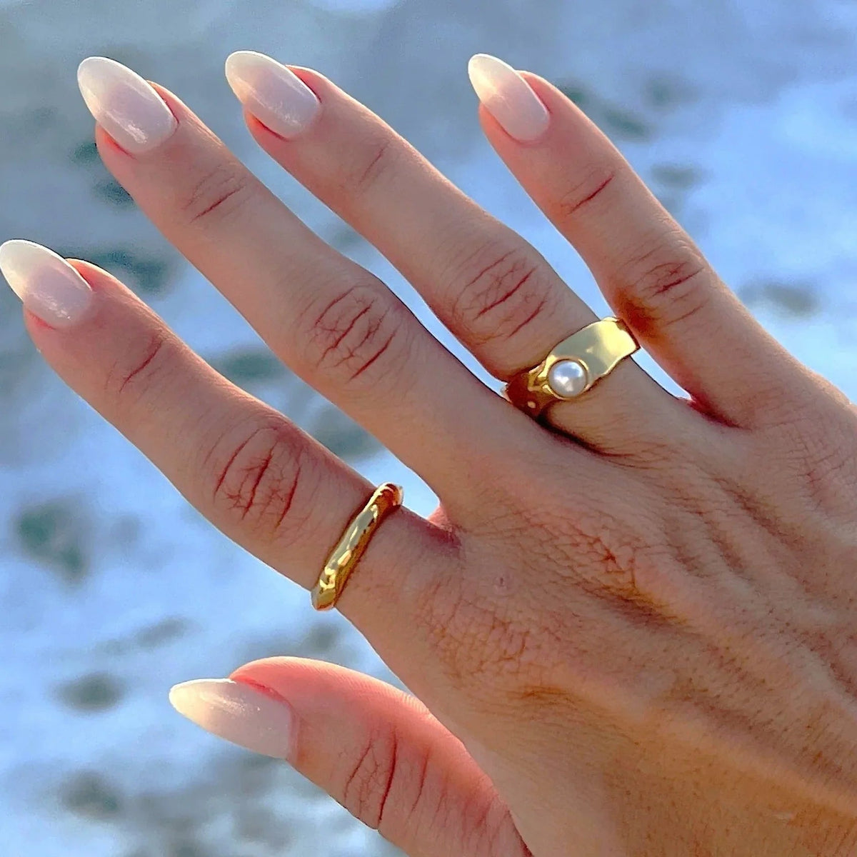 [Amore]Cerulia Freshwater Pearl Ring