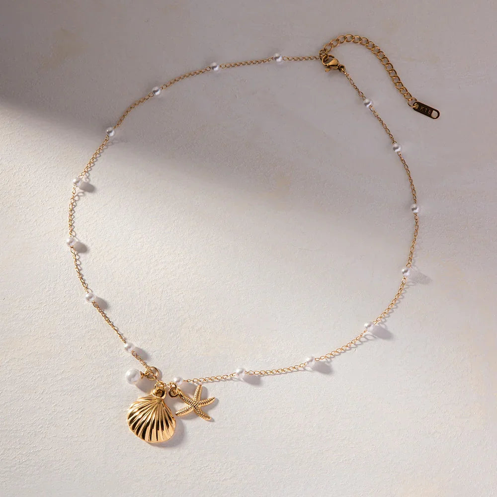 [Amore]Rebecca Freshwater Pearl Necklace