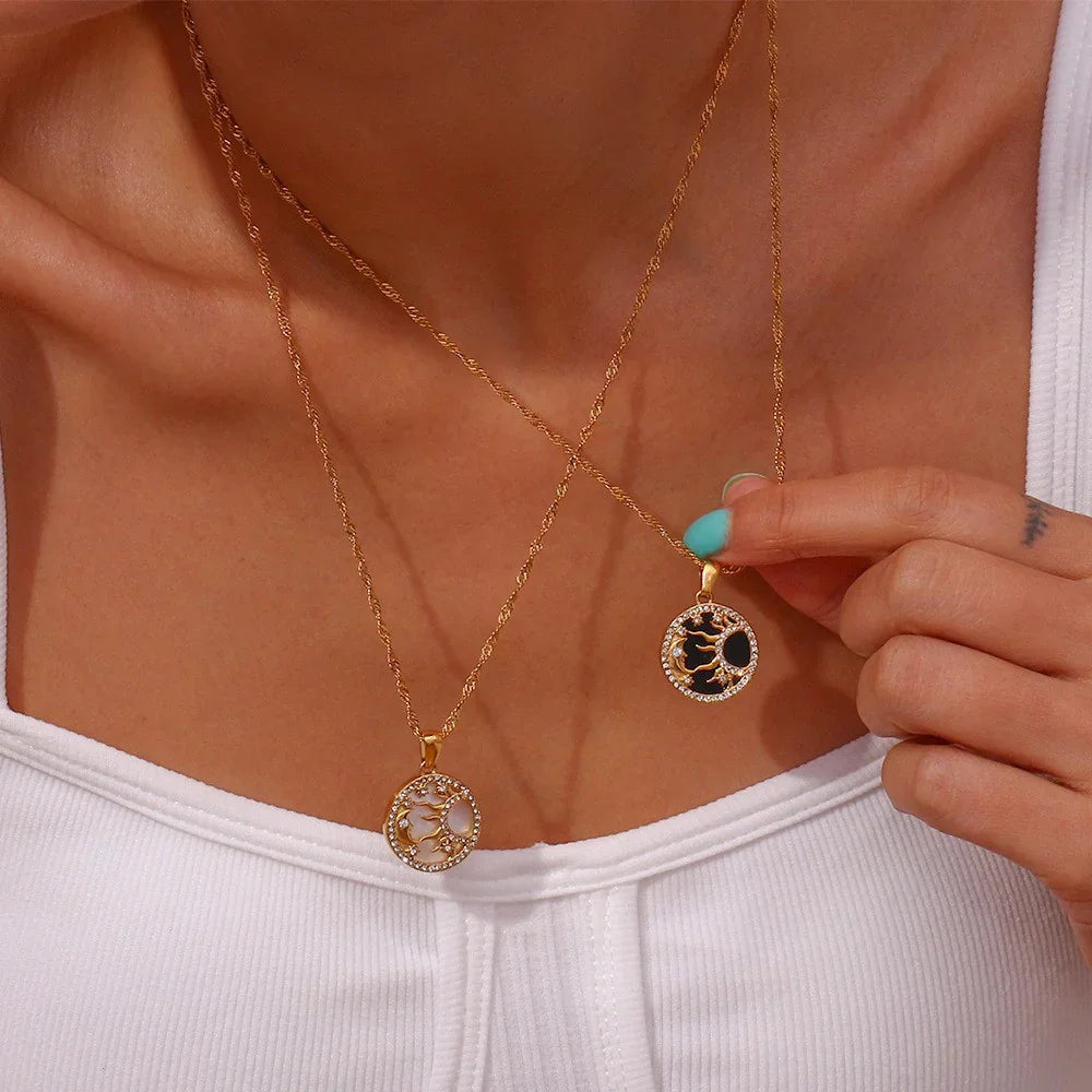 [Amore]Cosima Gold Necklace