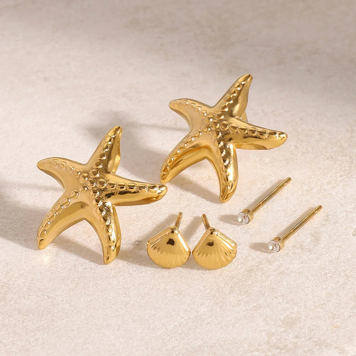 [Amore]Arielle Ocean-Inspired Earring Bundle