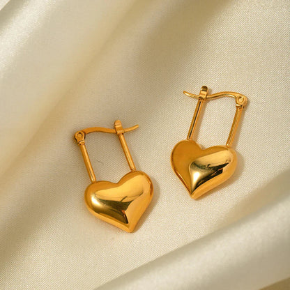 [Amore]Jessamine Heart Earrings
