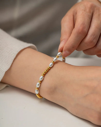 [Amore]Wynn Freshwater Pearl Bracelet
