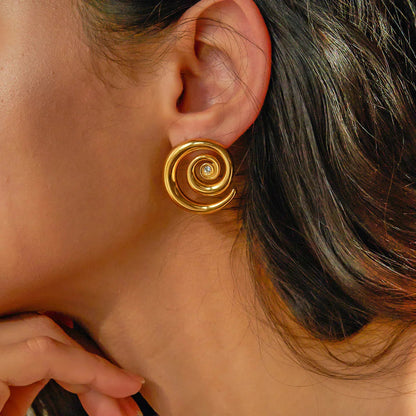 [Amore]Tilly Gold Earrings
