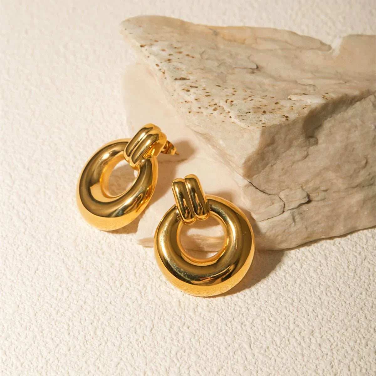 [Amore]Lynora Gold Earrings