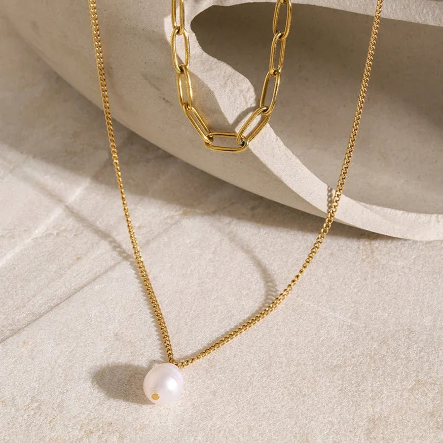 [Amore]Undine Freshwater Pearl Necklace
