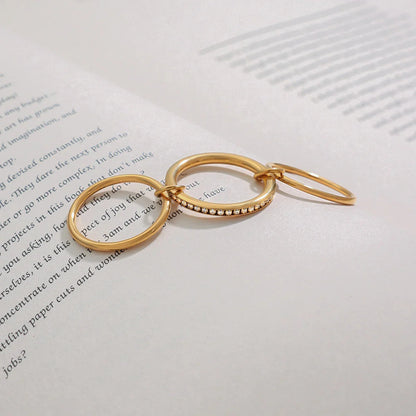 [Amore]Divine Diamond Ring Stack
