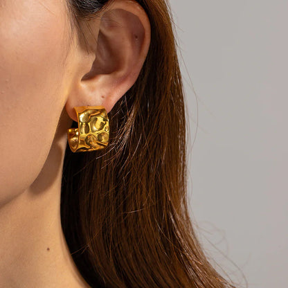 [Amore]Jane Gold Earrings