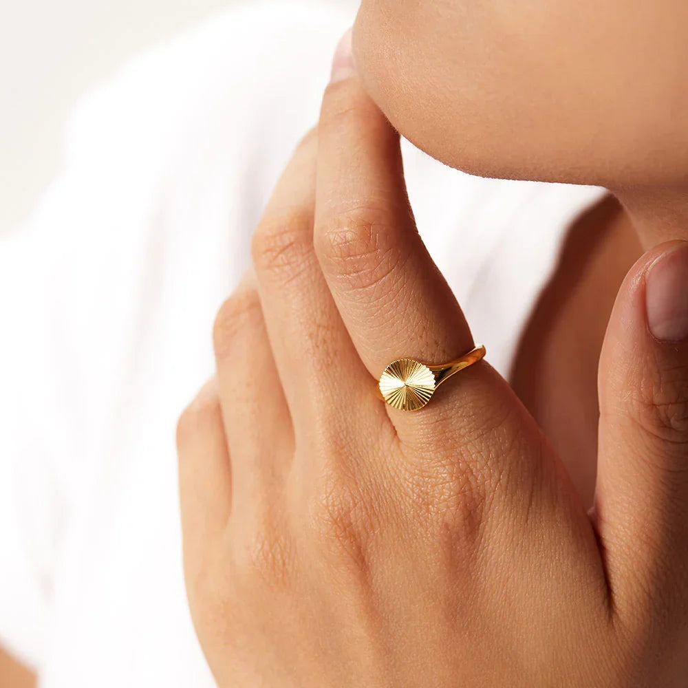 [Amore]Cyna Gold Ring