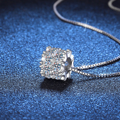 [Amore]ELEGANT SLIM-WAIST MOISSANITE NECKLACE