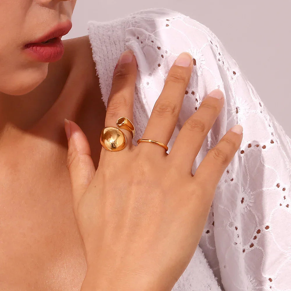[Amore]Rosie Gold Ring