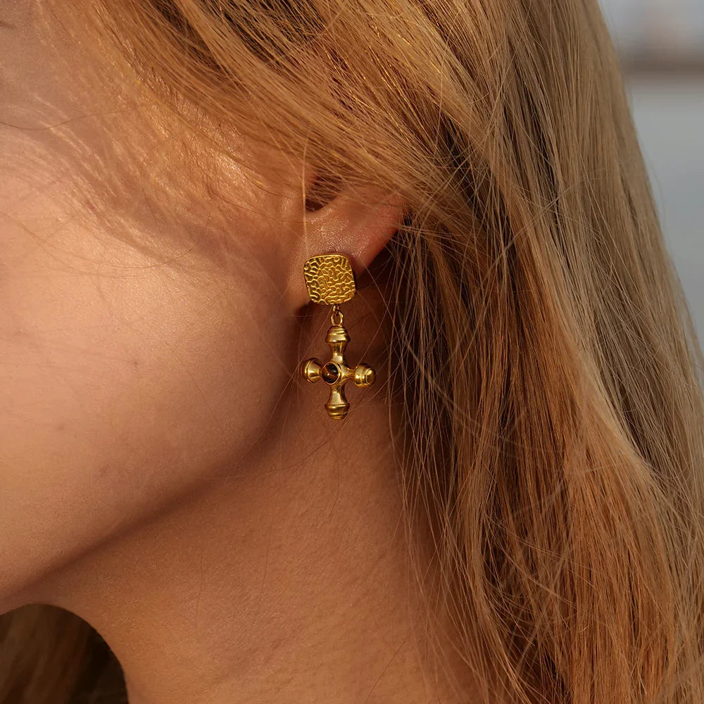[Amore]Della Gold Earrings